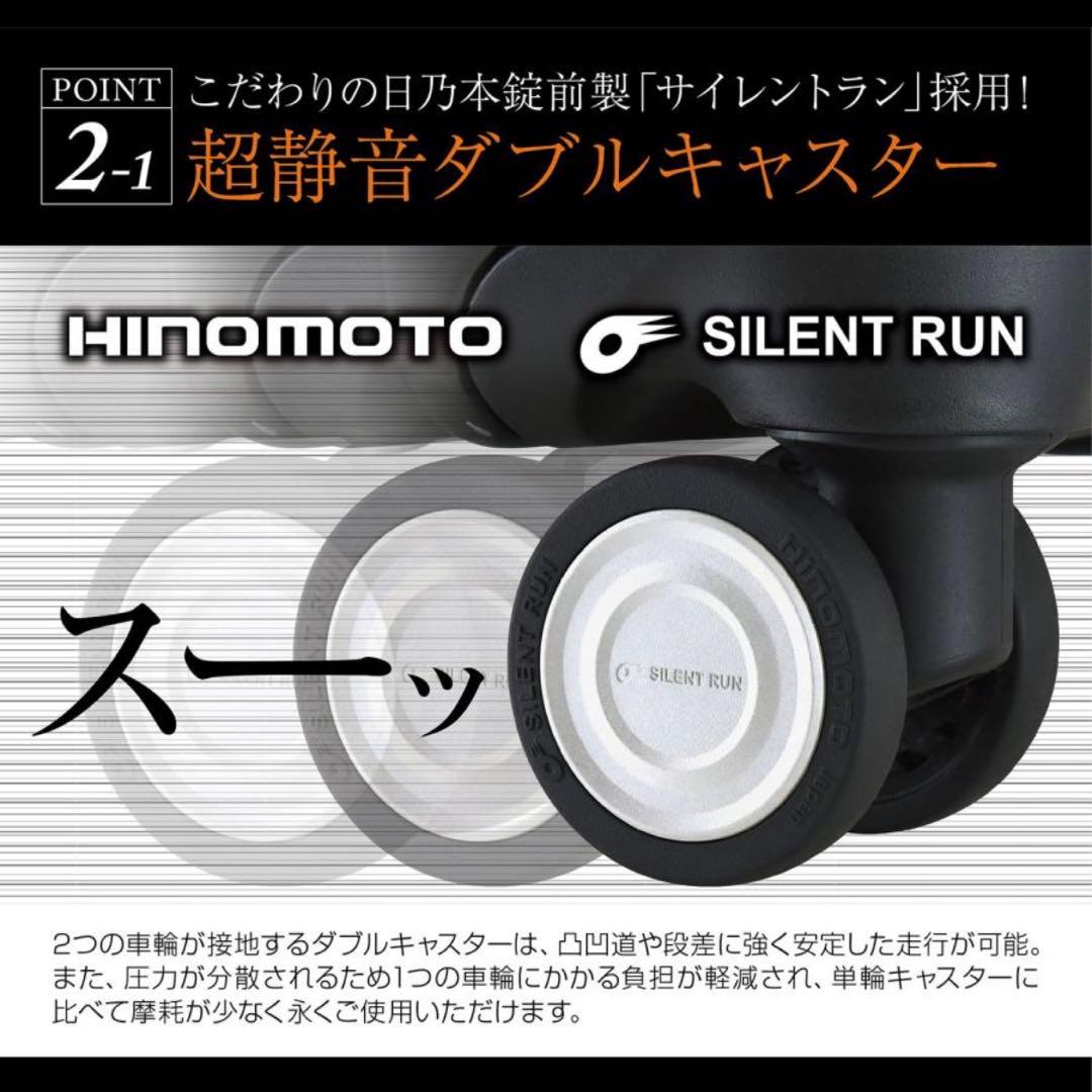 【美品】スーツケース 40L〜45L Sサイズ フロントオープン アルファスカイ