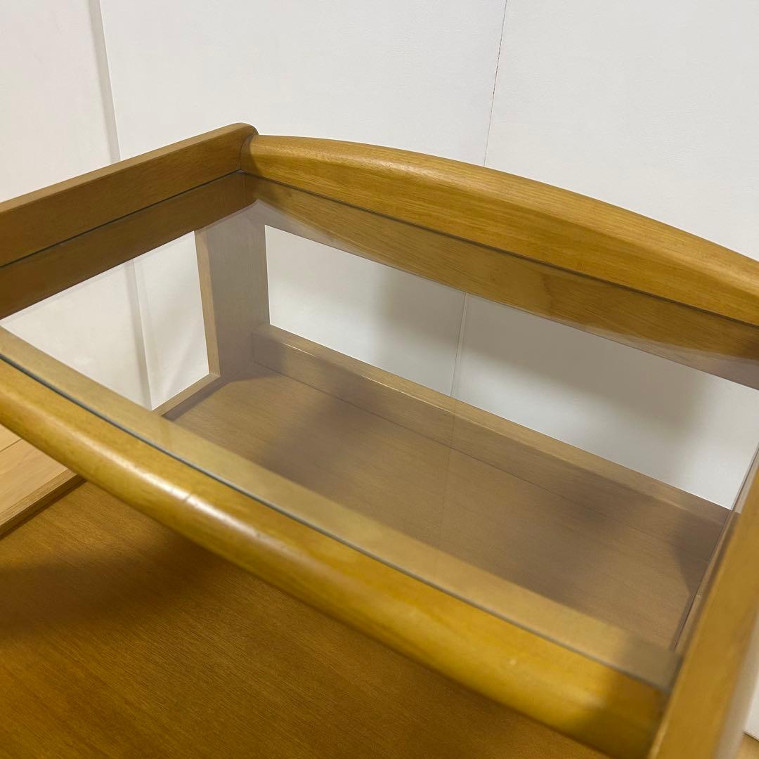 希少　カリモク　ナイトテーブル　サイドテーブル　karimokuオールドカリモク