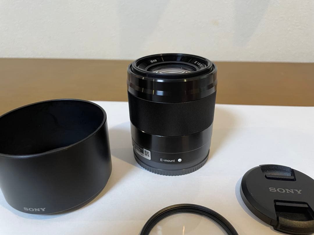 【極美品】SONY E 50mm F1.8 SEL50F18B 単焦点レンズ