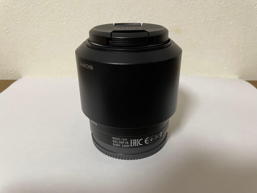 【極美品】SONY E 50mm F1.8 SEL50F18B 単焦点レンズ