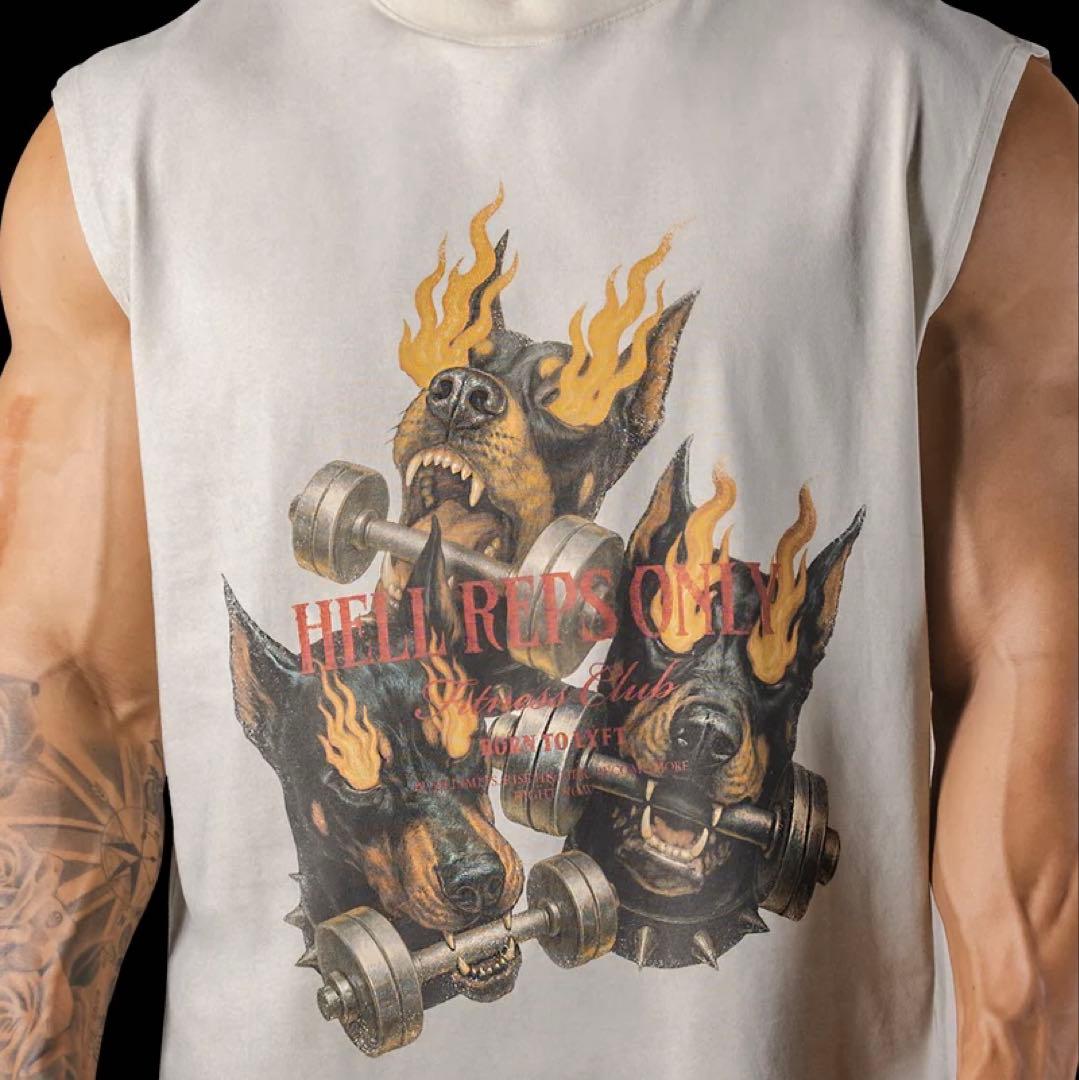 LYFT タンクトップ XL ドーベルマン バットマン ジョーカー