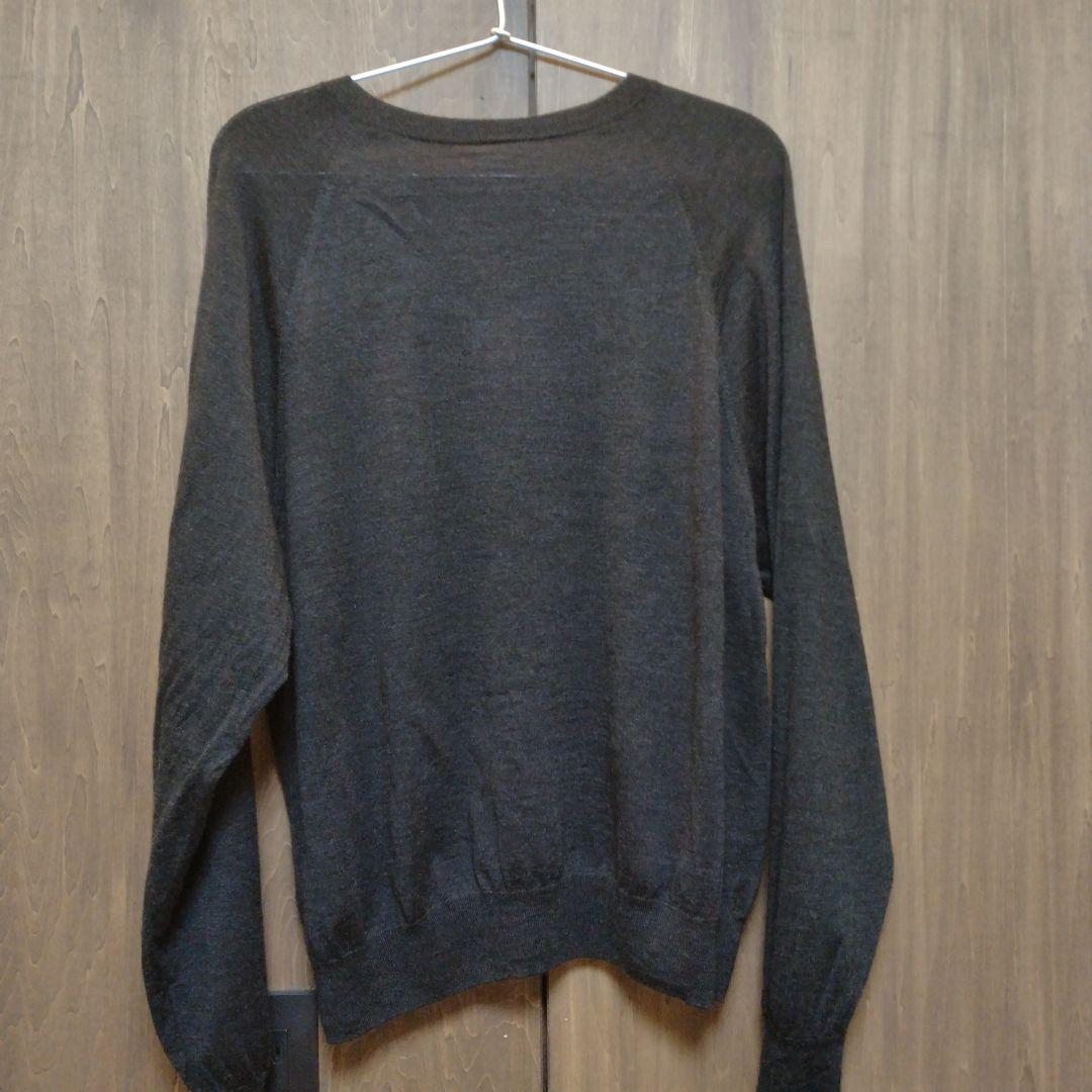 【LIDNM】W/Si/Ca 18G V Neck Knit