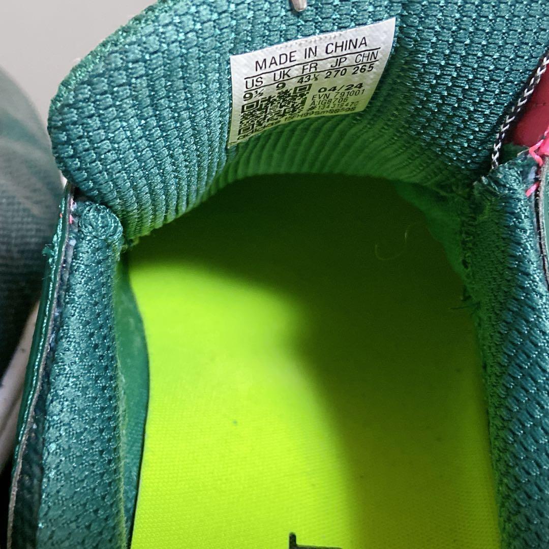 アディダス　ゴルフシューズ　コードカオス　グリーン　ピンク