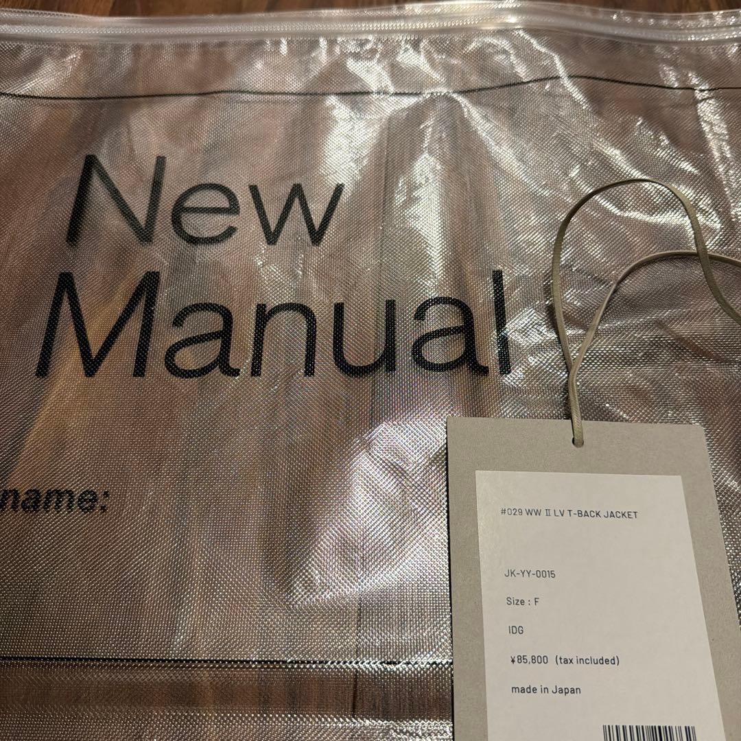 ジャケット・アウター New Manual #29 WWII LV T-BACK JACKET