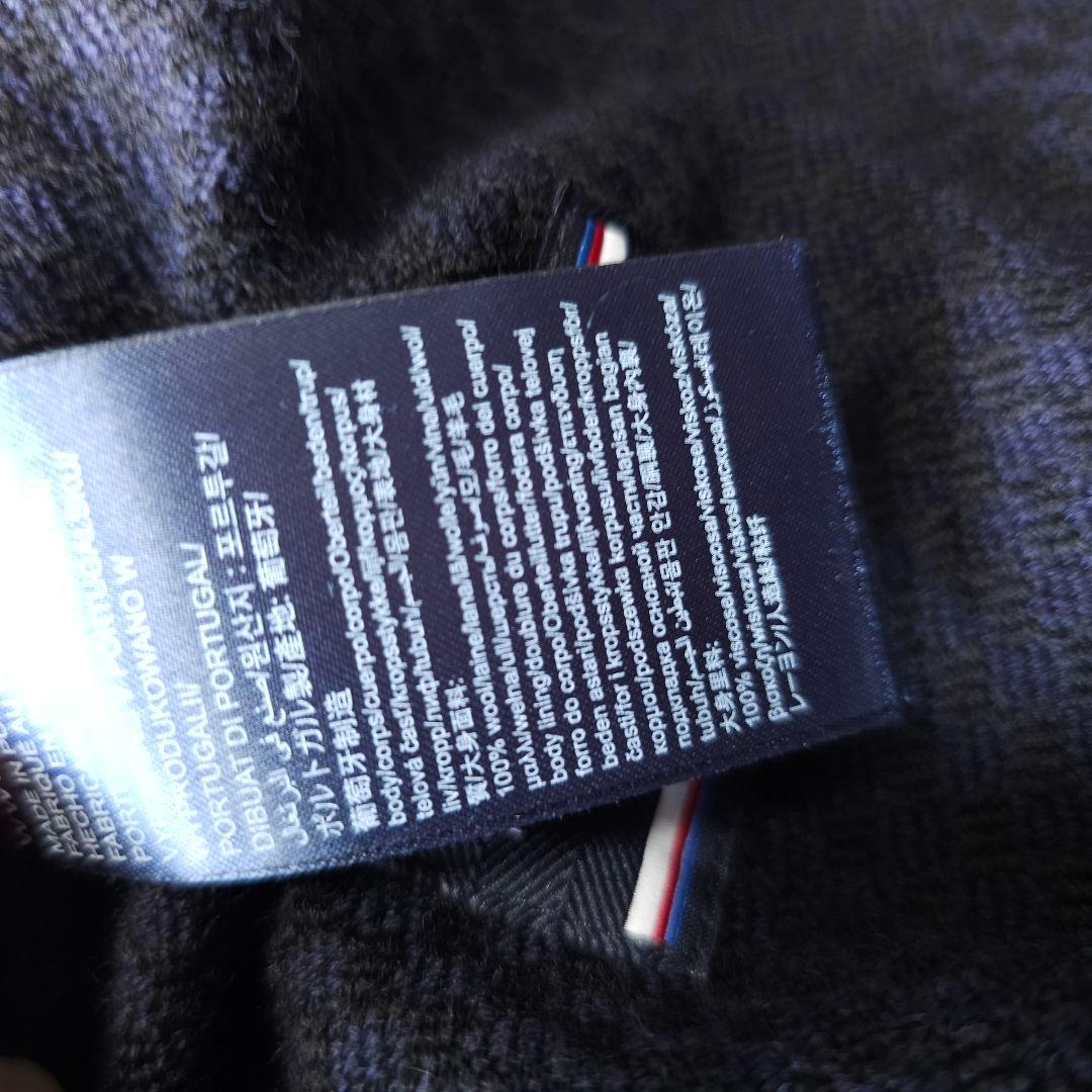 【トミーヒルフィガー】人気ロゴエンブレム 紺ブレザー ジャケットXL 金ボタン