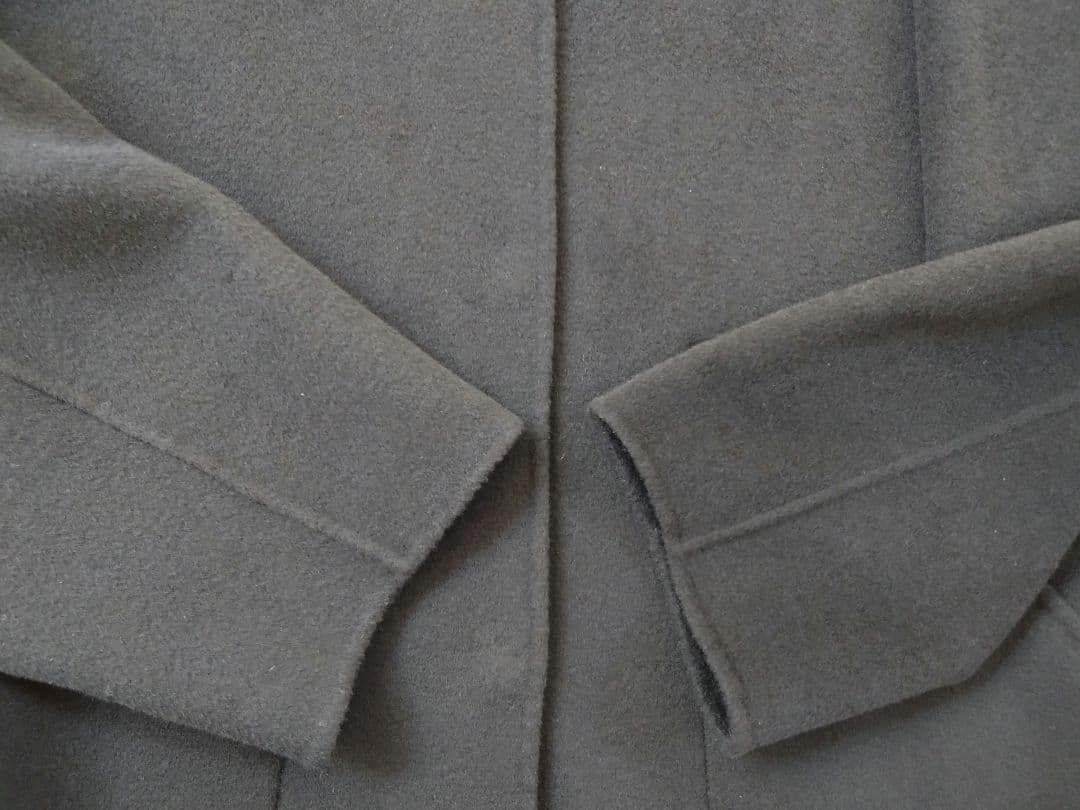 新品FRAMeWORKハミルトンリバークルーネックコートスピックアンドスパン