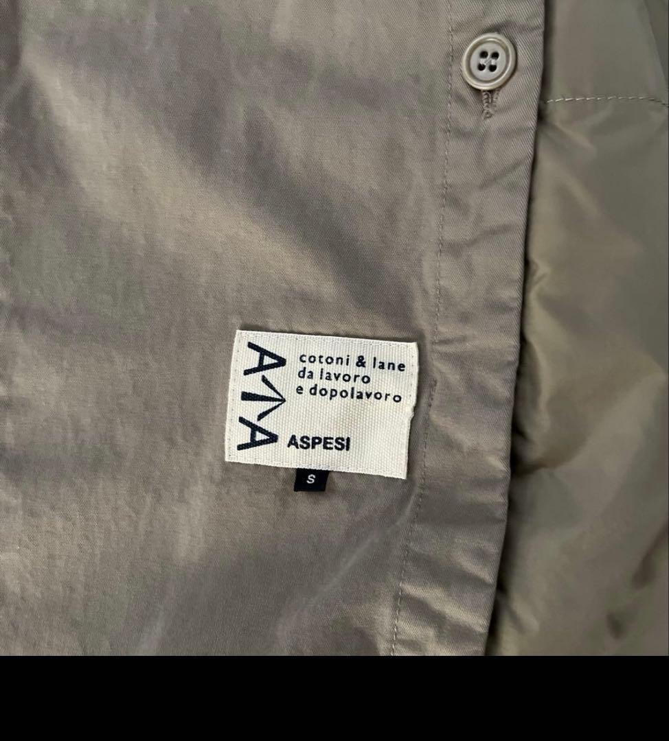 ASPESI ビームス別注トレンチコートライナー付き アスペジ