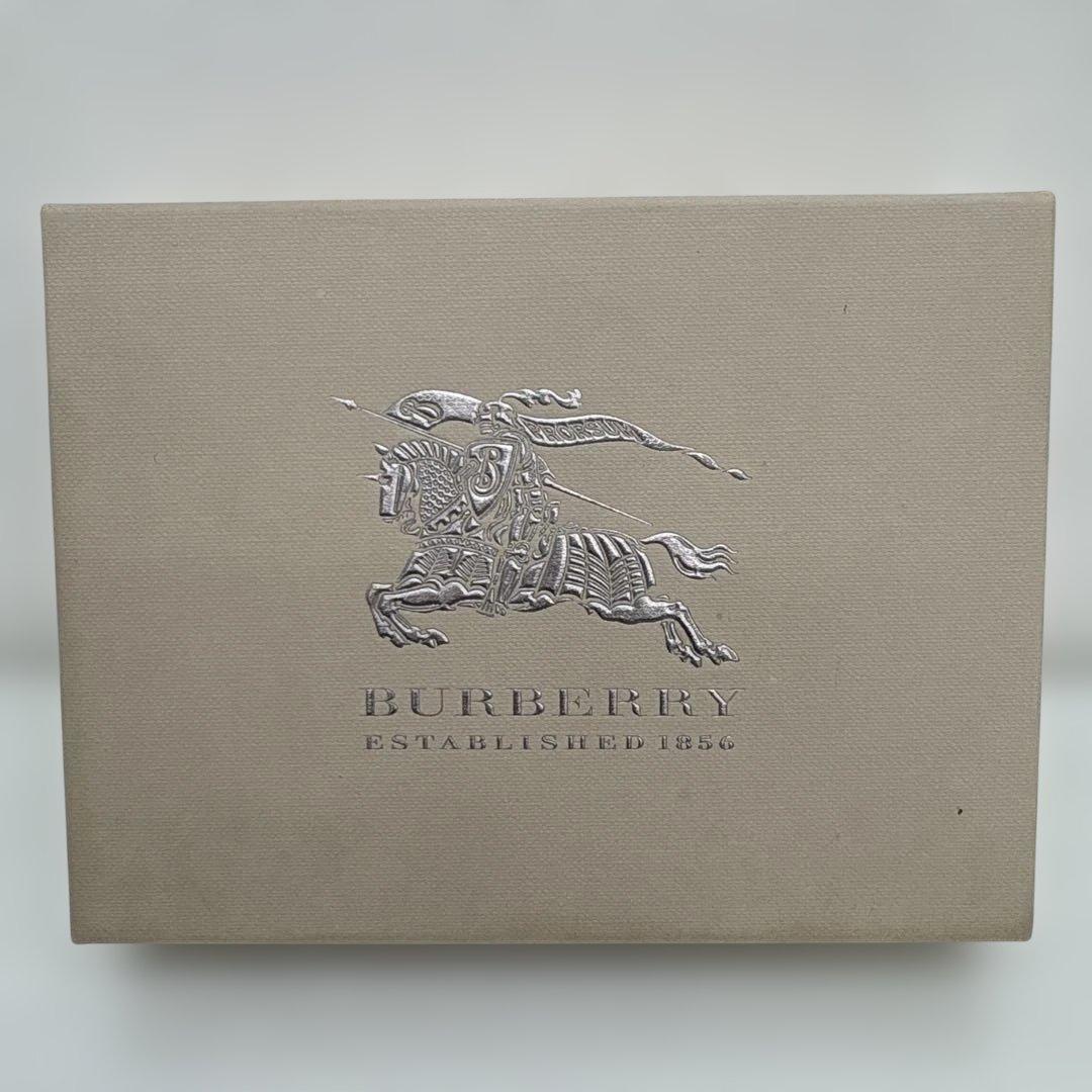 BURBERRY SMOKED CHECK CHOCO 未使用品 箱付き