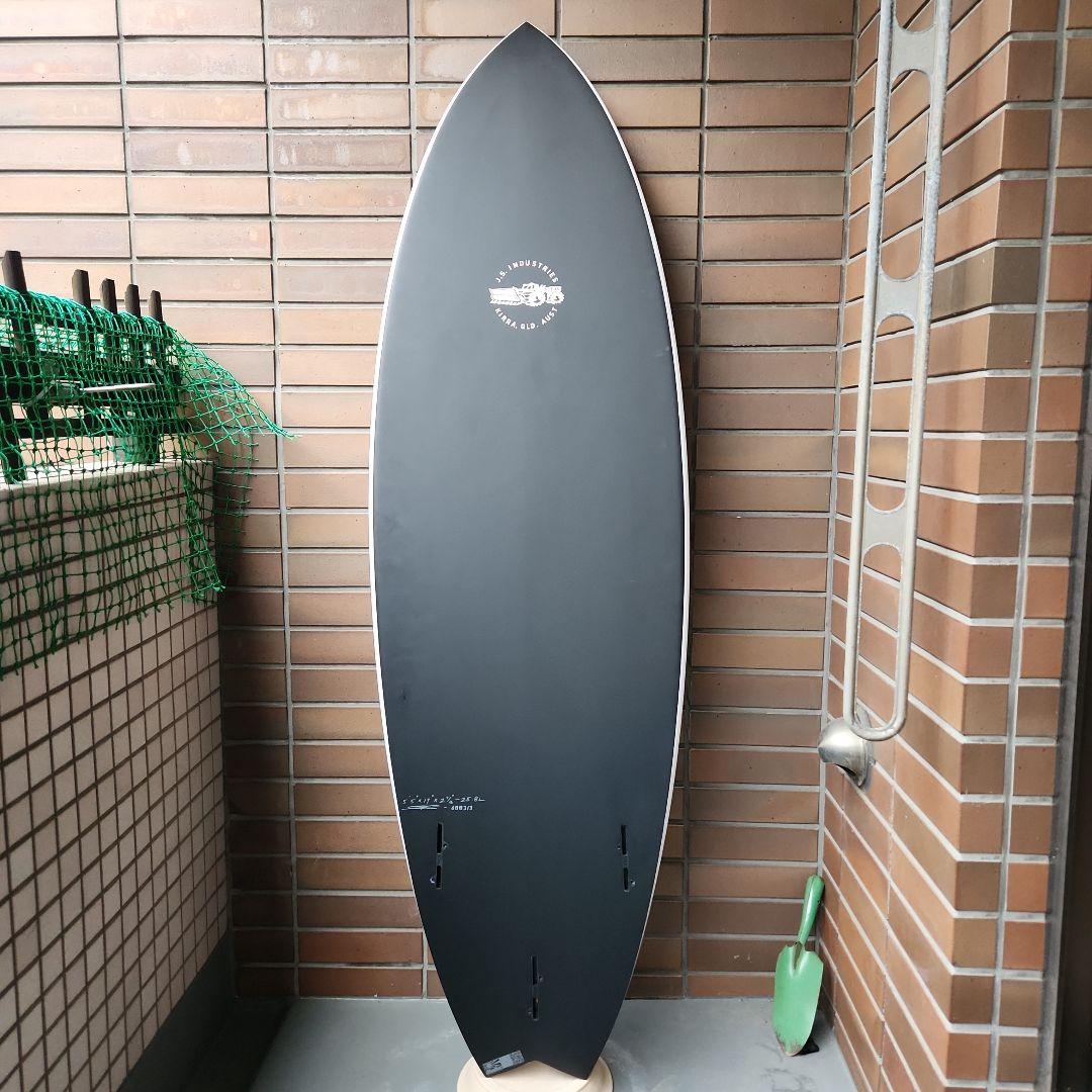 JSサーフボード　BLACK BARON2+1 5'5\" EP/PUフォーム