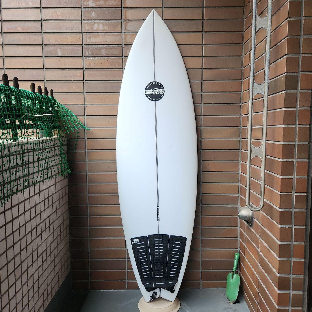 JSサーフボード　BLACK BARON2+1 5'5\" EP/PUフォーム