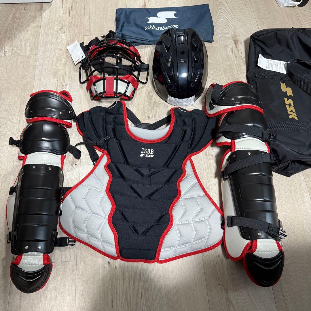 SSK JSBB一般用　キャッチャー防具一式