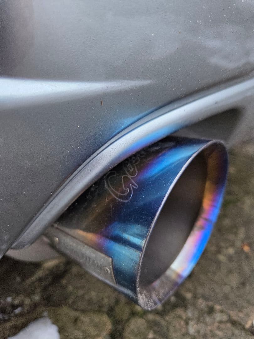 ガナドール　オールチタンマフラー レガシィ