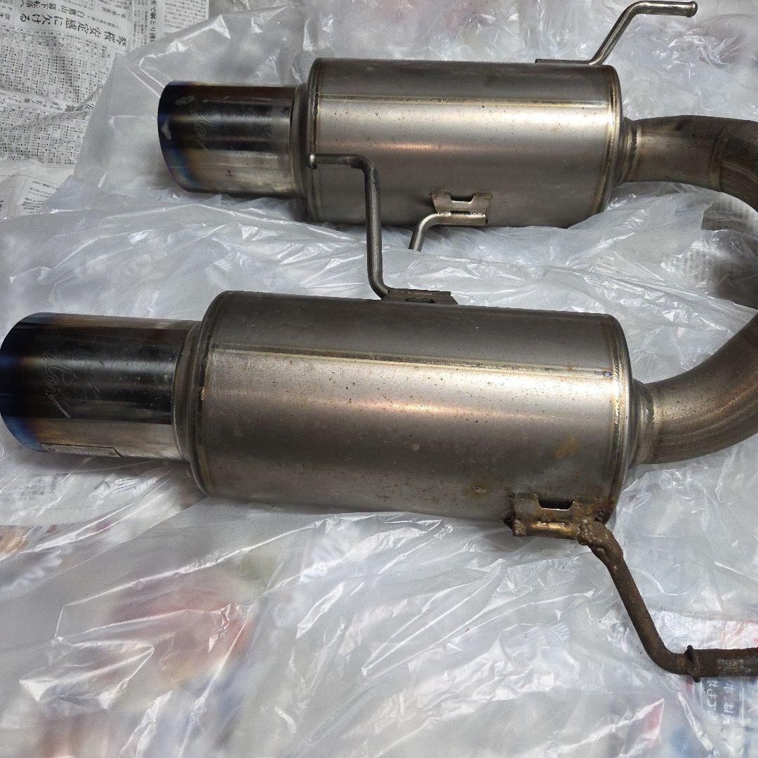 ガナドール　オールチタンマフラー レガシィ