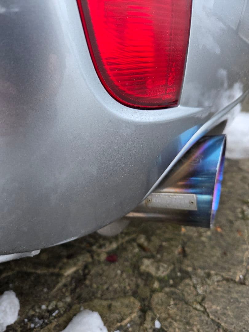 ガナドール　オールチタンマフラー レガシィ