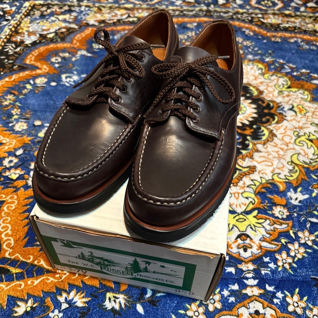 00s デッドストック　ネペンテス別注　ラッセルモカシン　ダブルヴァンプ