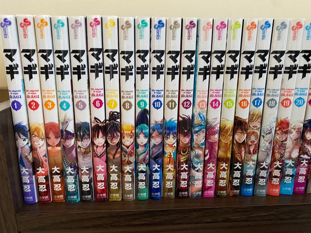 全巻セット『マギ』37巻『シンドバッドの冒険』19巻+1巻