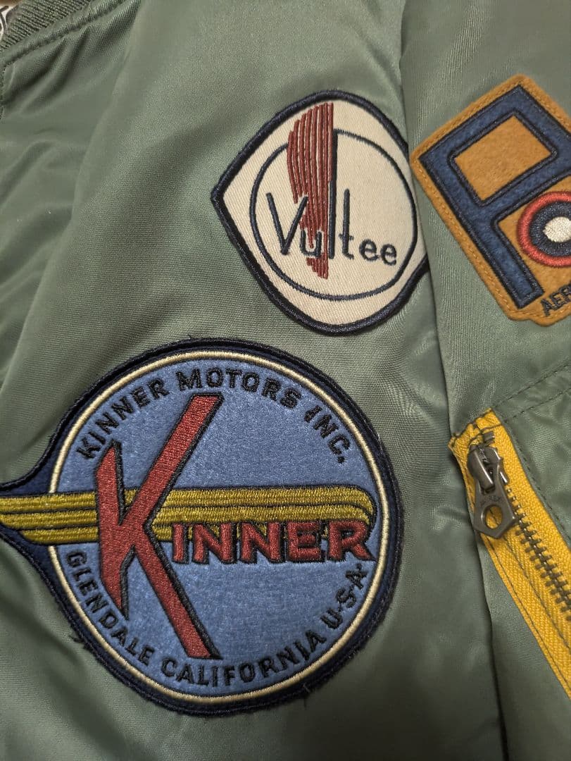 AVIREX アヴィレックス MA-1 フライトジャケット 中綿 6132056