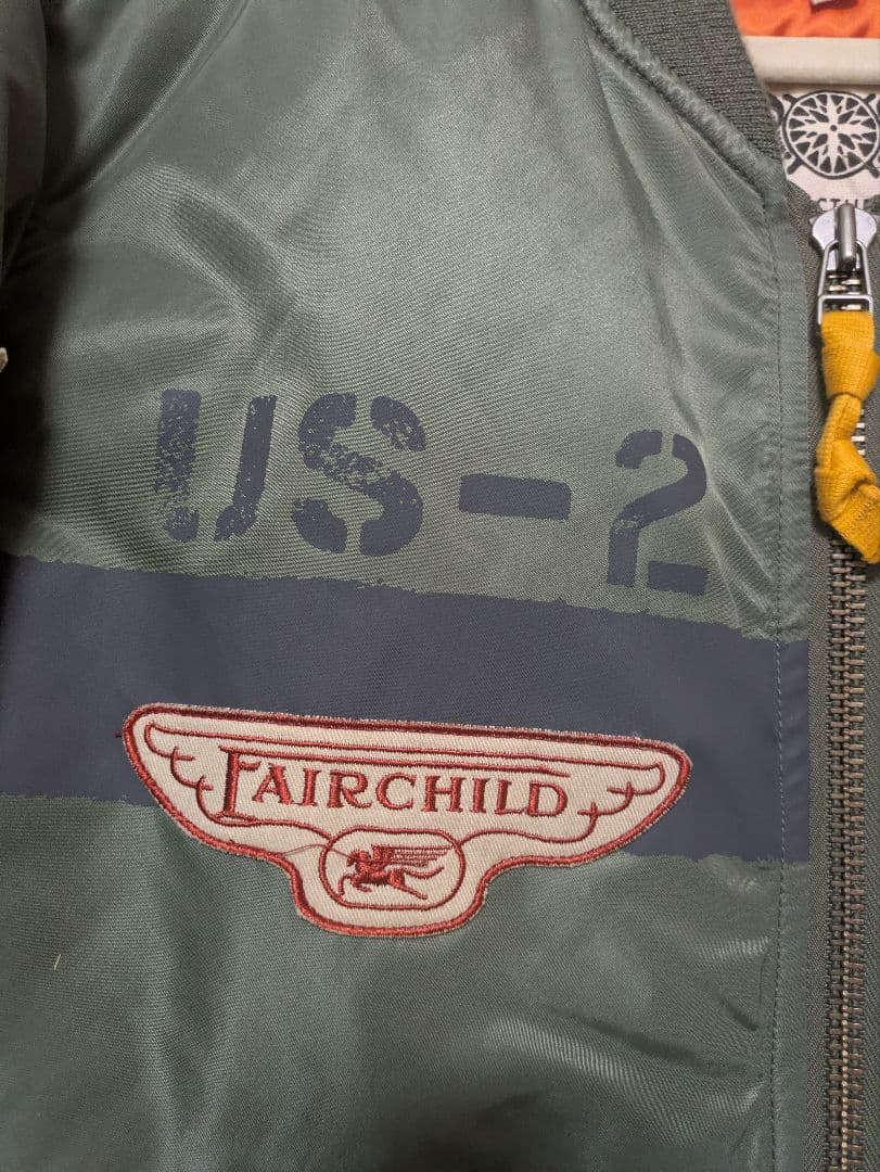 AVIREX アヴィレックス MA-1 フライトジャケット 中綿 6132056