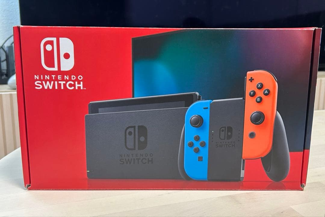 Nintendo Switch 本体 箱付属品完備 動作確認済 目立った傷なし