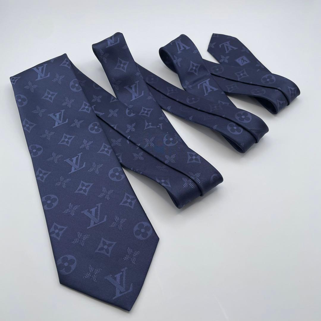 ✨極美品✨LOUIS VUITTON ネクタイ モノグラムシェード 8cm 最新