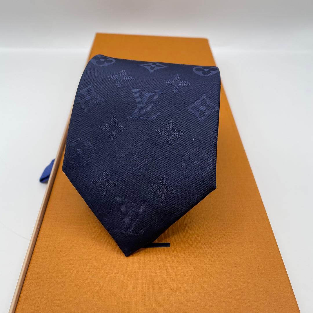 ✨極美品✨LOUIS VUITTON ネクタイ モノグラムシェード 8cm 最新