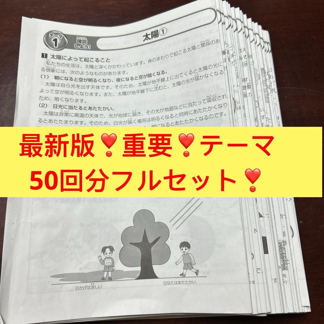 ㉕ A SAPIX サピックス　4年　理科　テーマ　全セット　重要教材‼️