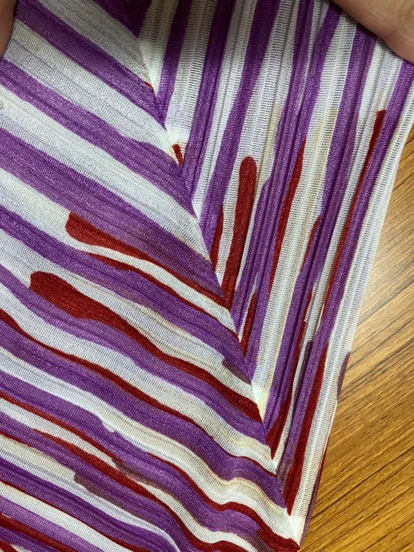 ☆頂053P☆ PLEATS PLEASE プリーツカットソー