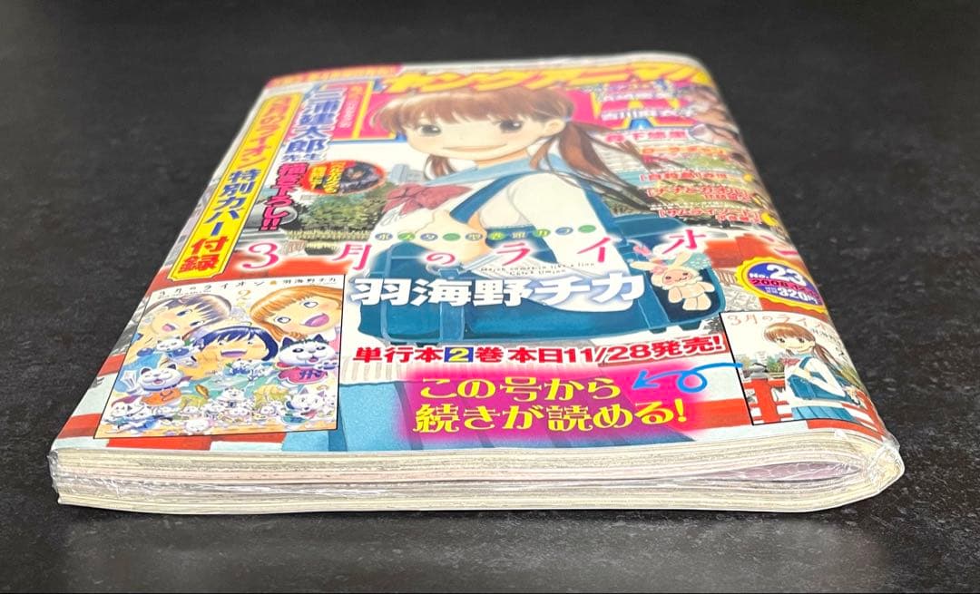 ●ヤングアニマル 2008年 No.23 ●3月のライオン 特別カバー 付録付き