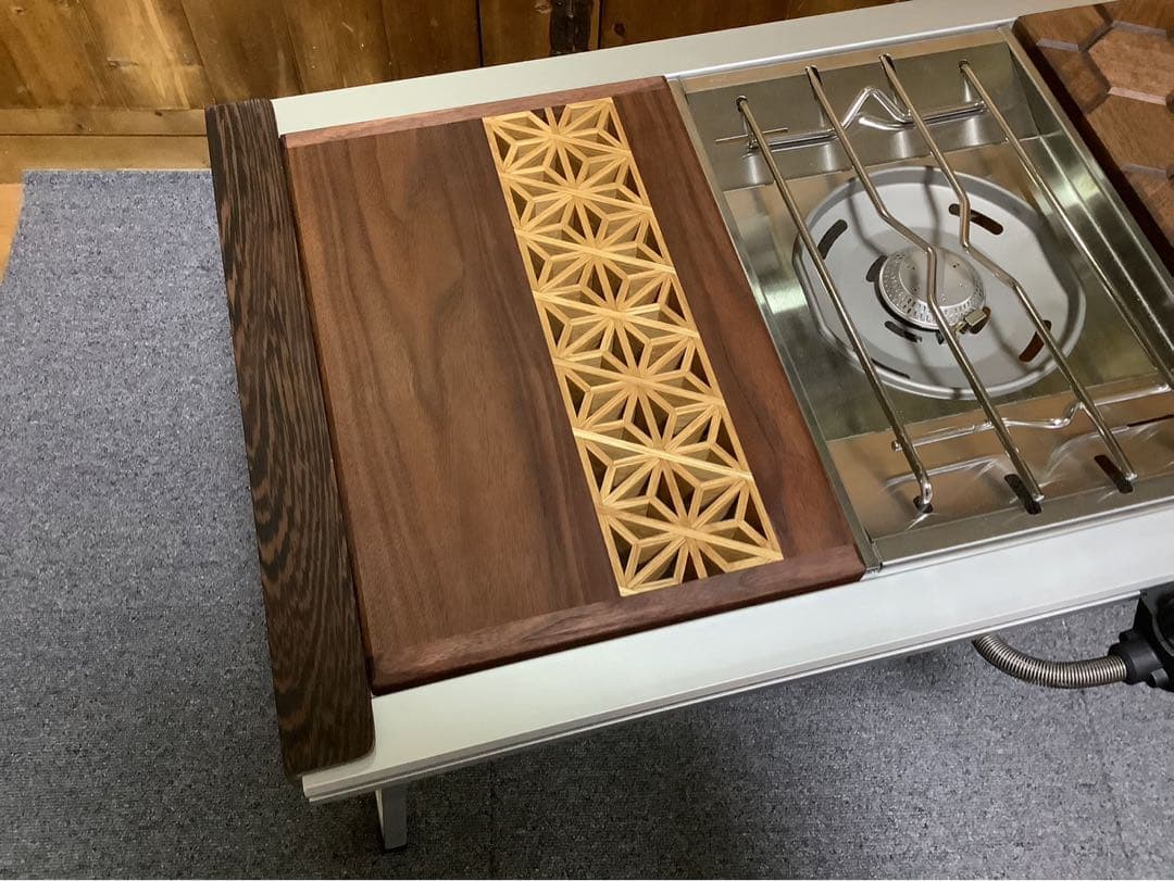 IGT天板　1ユニット　組子細工ヘキサゴン135