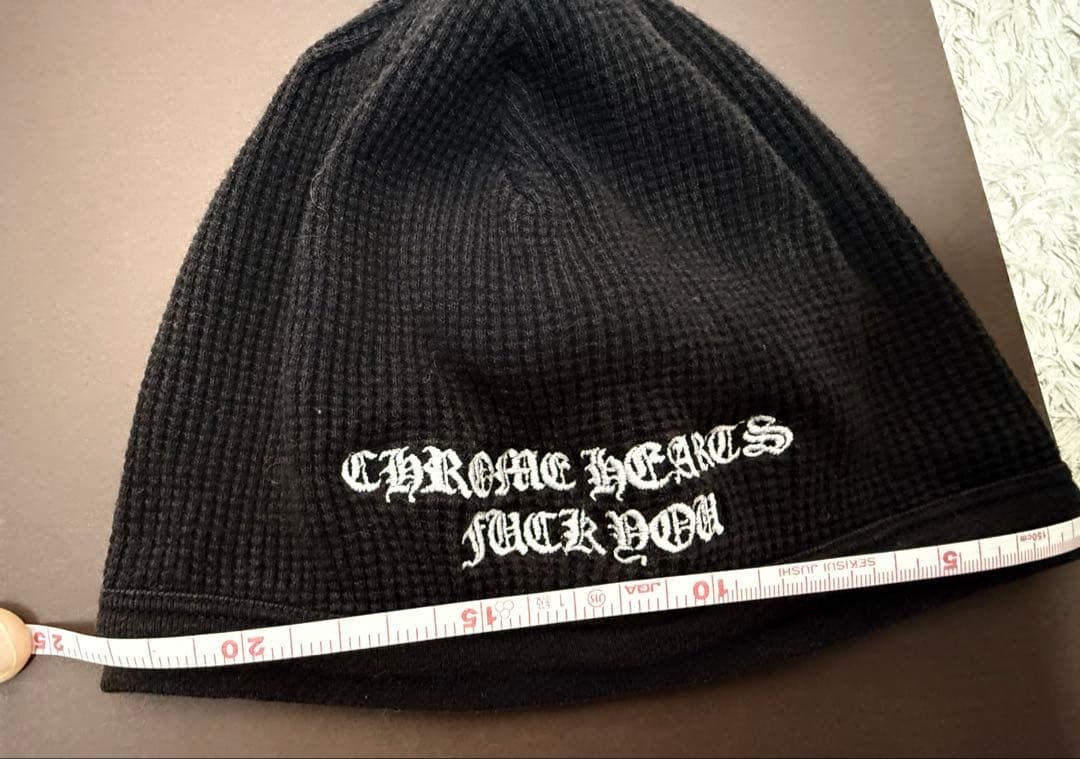 CHROME HEARTS ブラックニット帽