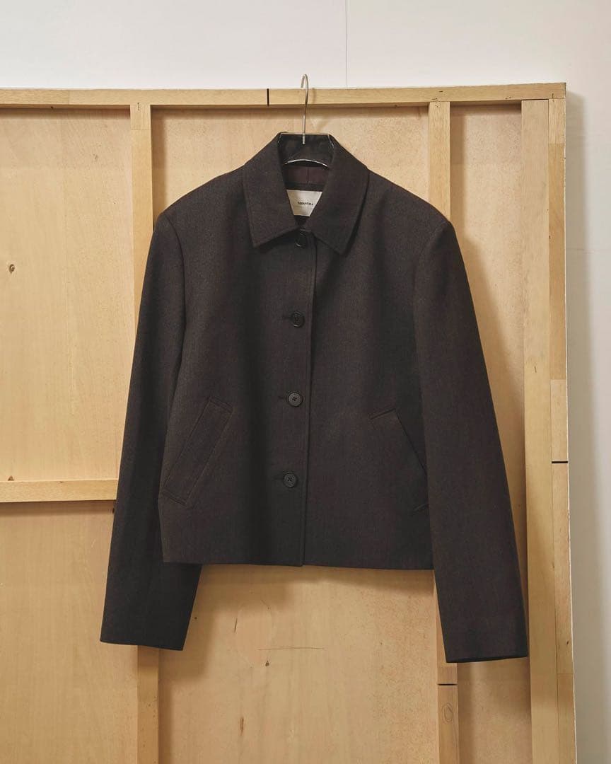 【TODAYFUL】Wool Soutiencollar Jacket