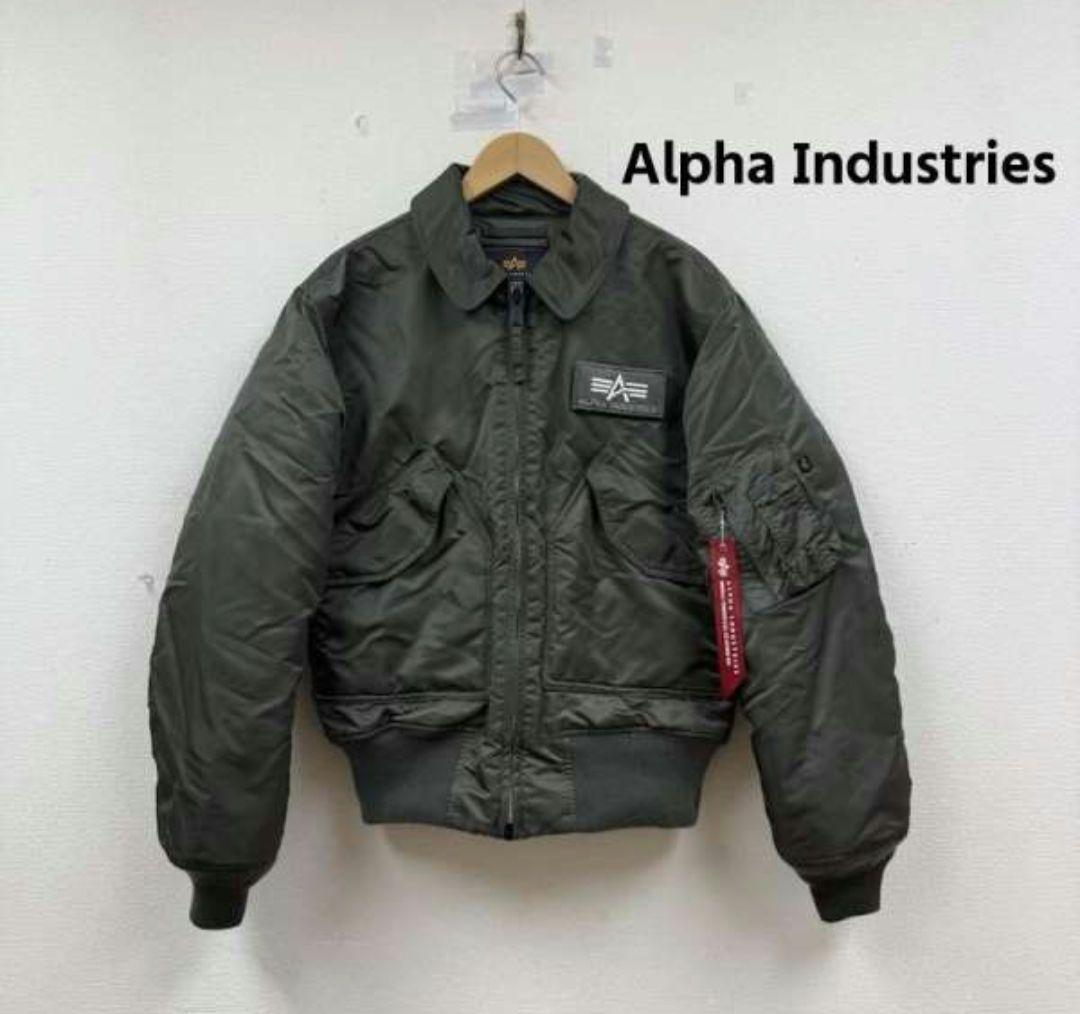 アルファ CWU-45Pフライト ジャケット MA1 メンズ S レプリカグレー