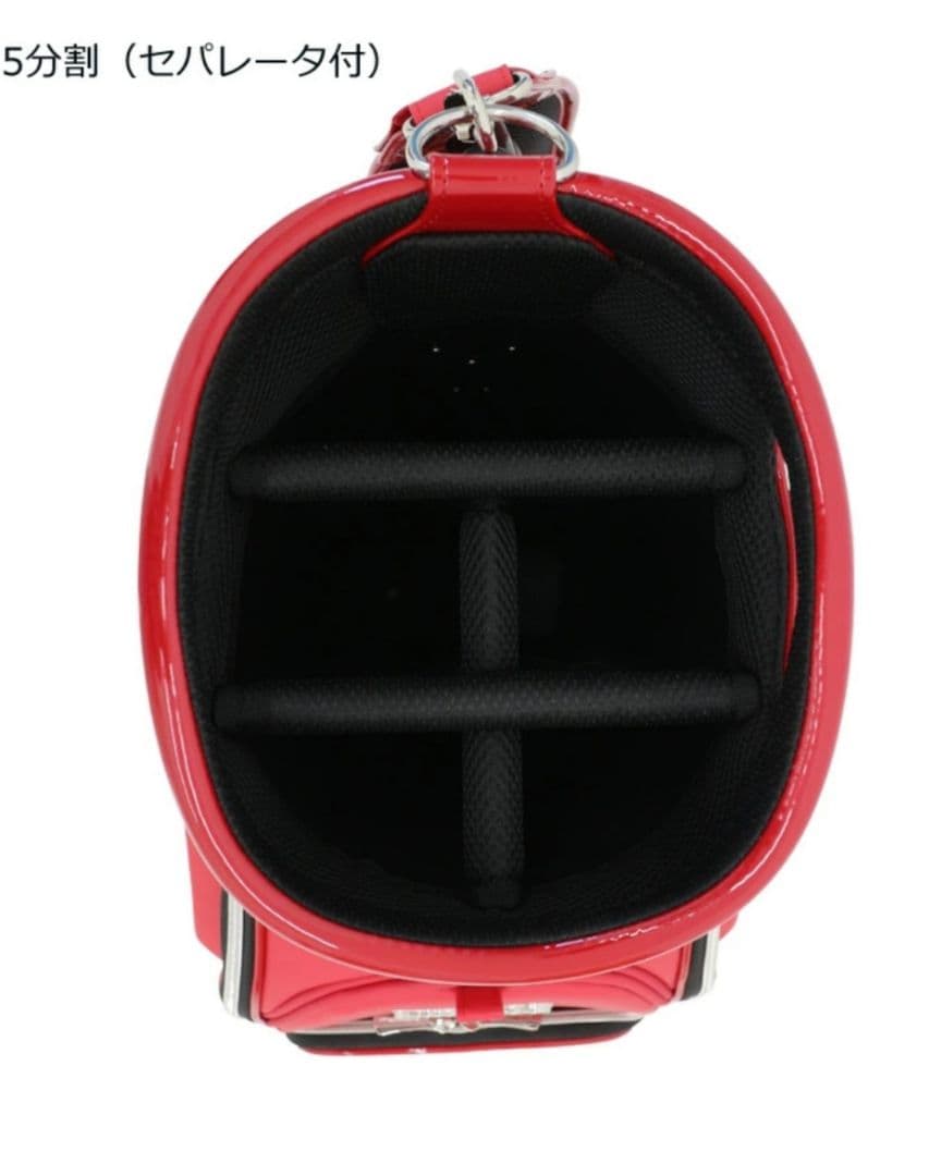 Dance With Dragon ゴルフキャディバッグ レッド 9