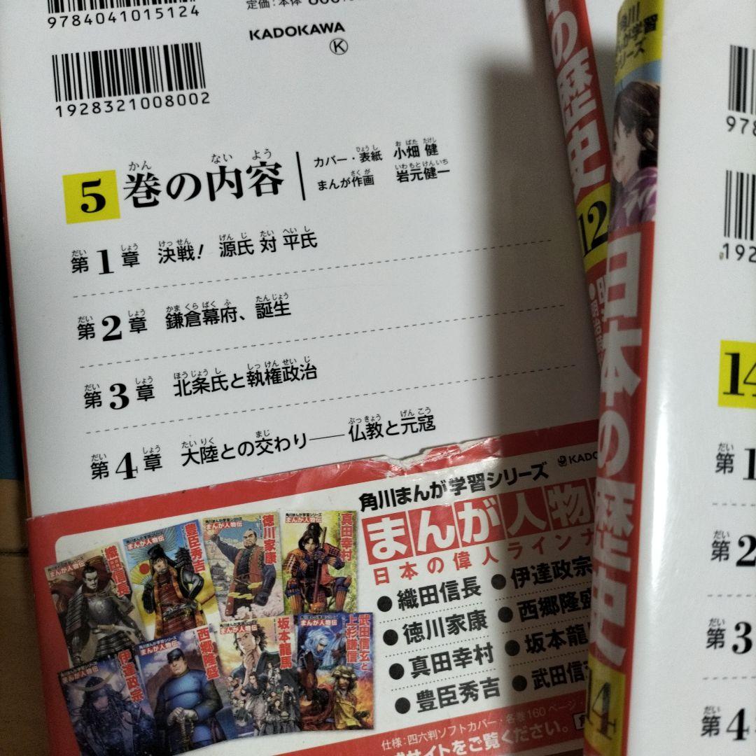 日本の歴史 角川