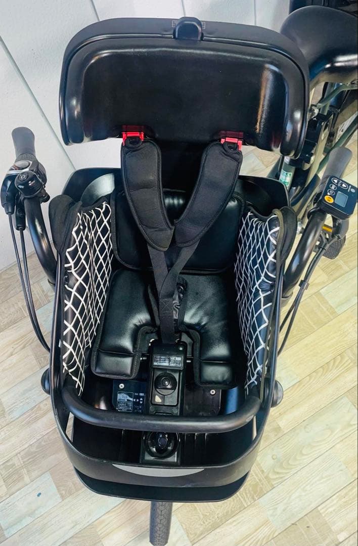 3003パナソニック12アンペア　3人乗り対応子供乗せ　電動アシスト自転車