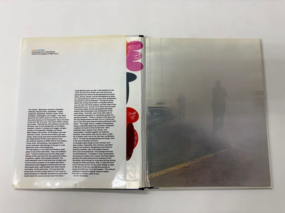 I Love Fast Cars ハードカバー Craig McDean 写真集