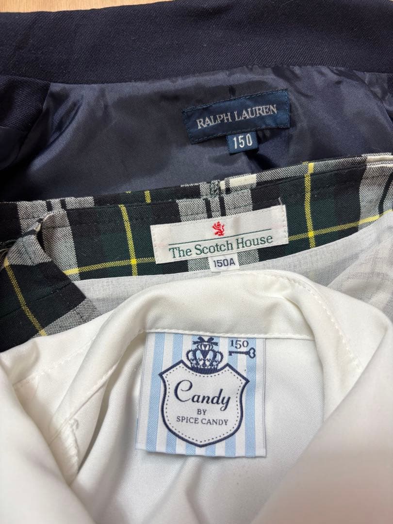 【ラルフローレン　スコッチハウス】女の子　フォーマル　150 美品！