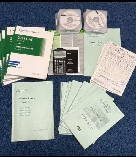 【CFA】SchweserNotes Level1 DVD＆テキスト【TAC】