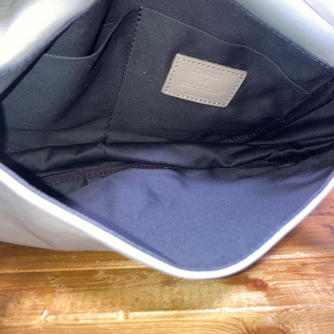 【美品】russet ×BEARDSLEY 本革　2WAY ショルダーバッグ