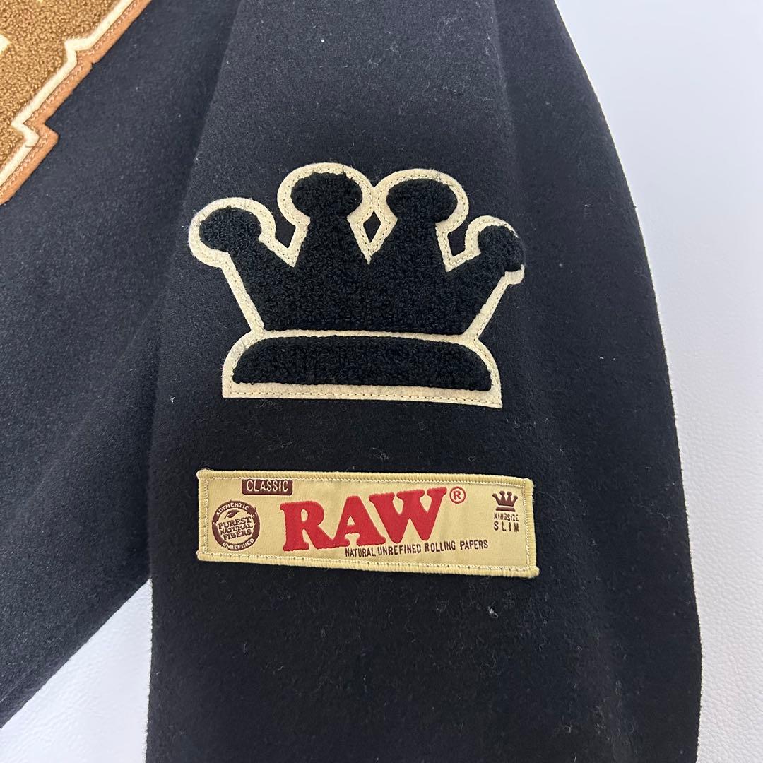 ★*)様 【希少】INTERBREED RAW Varsity スタジャン ブラ