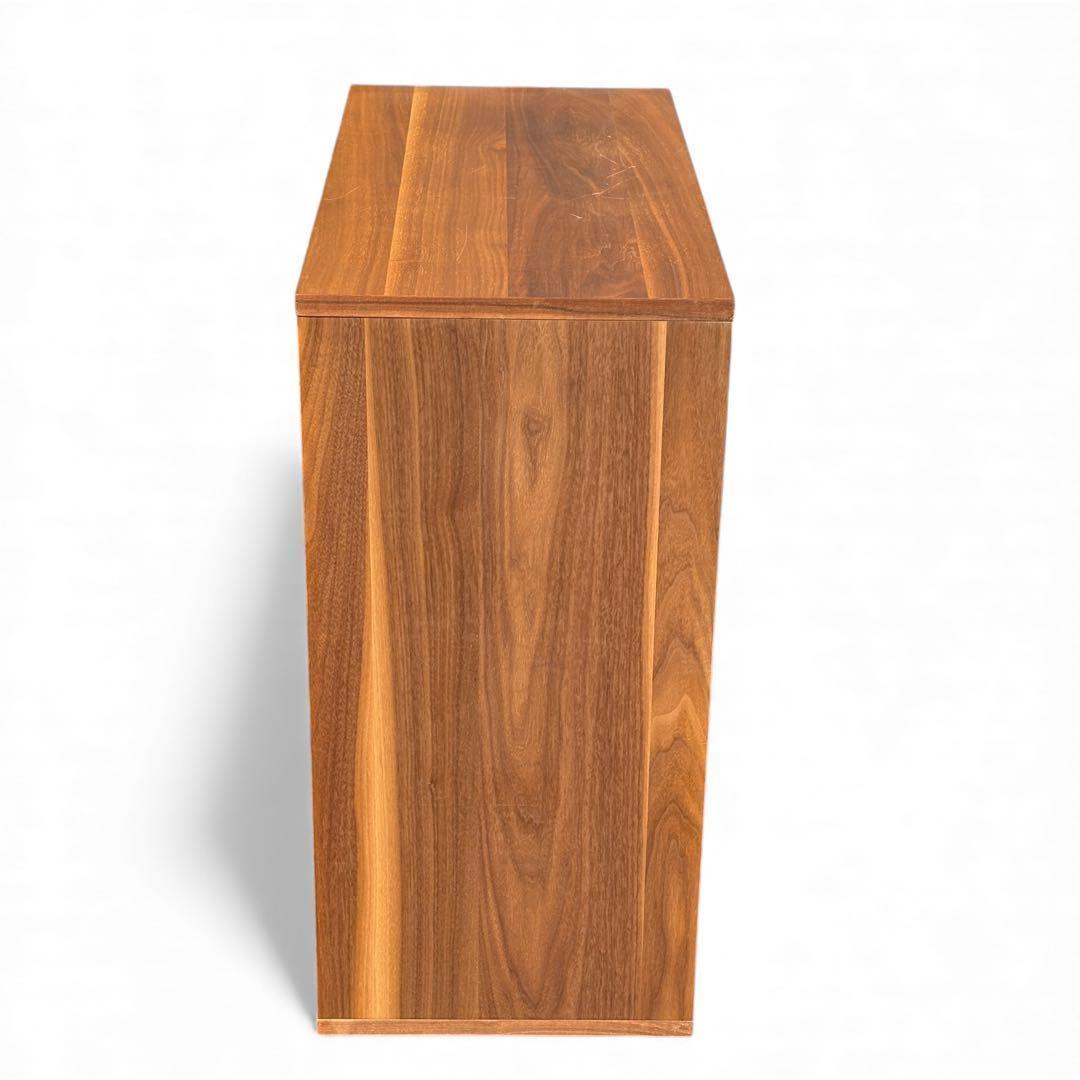 【年末限定】無印良品 MUJI 4段チェスト ウォールナット材 廃盤
