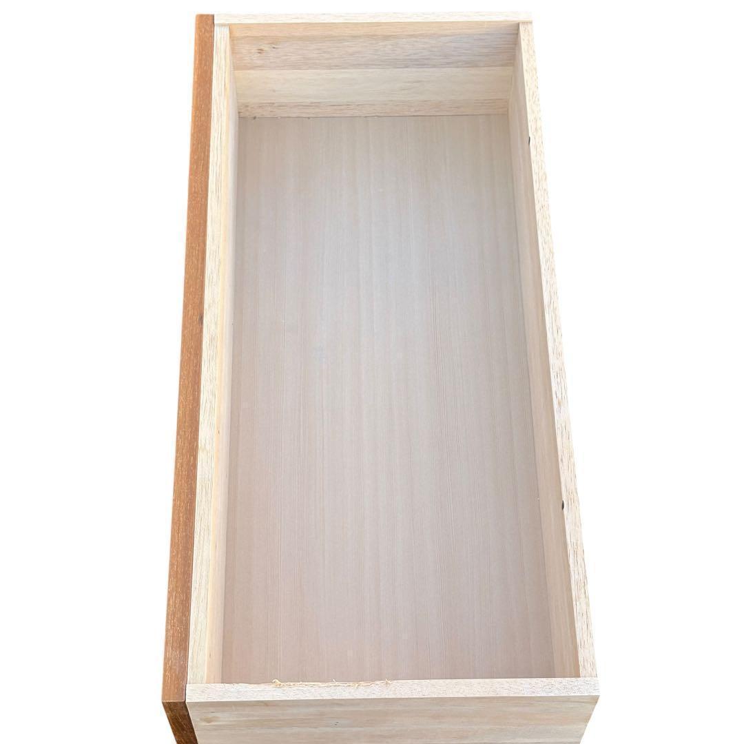 【年末限定】無印良品 MUJI 4段チェスト ウォールナット材 廃盤