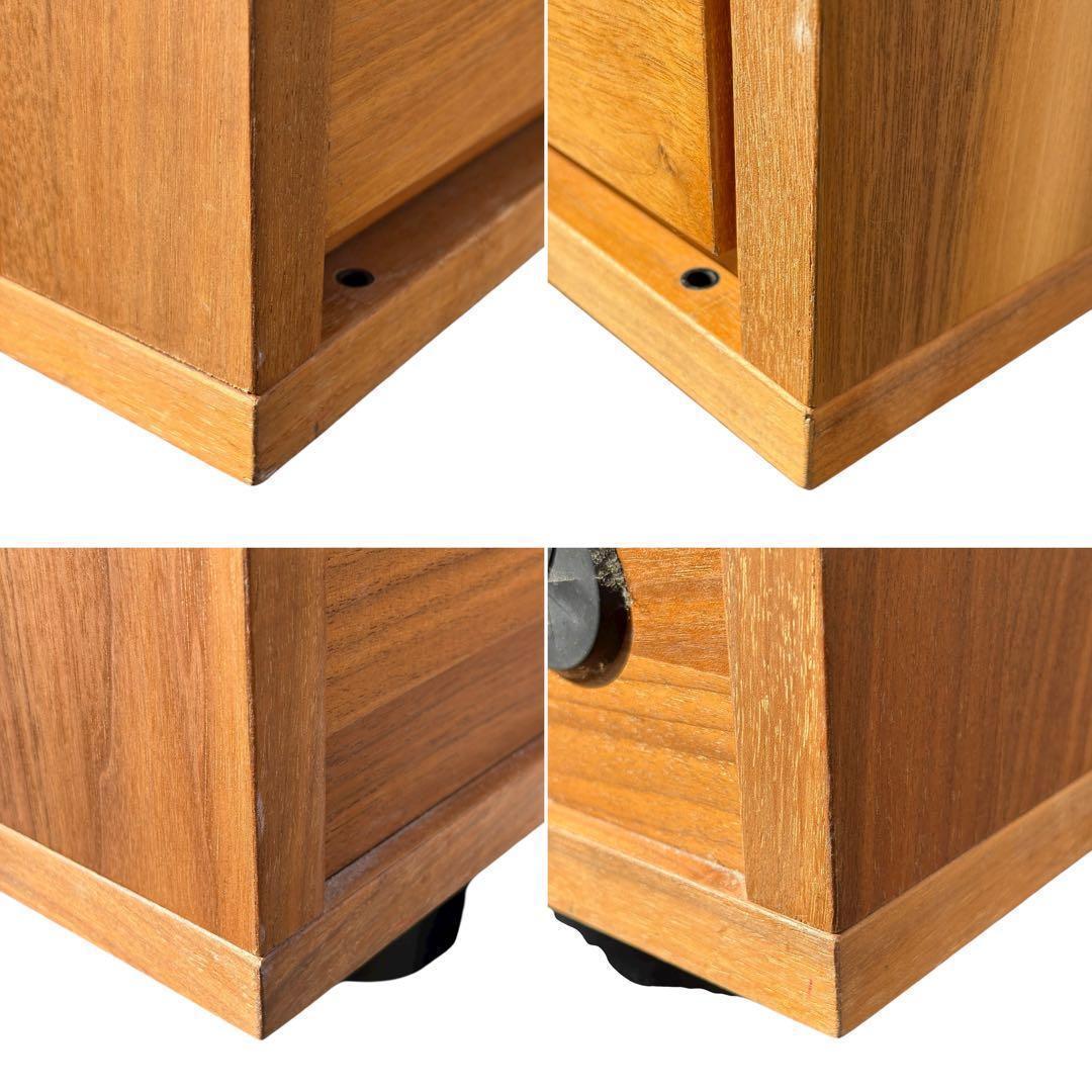 【年末限定】無印良品 MUJI 4段チェスト ウォールナット材 廃盤