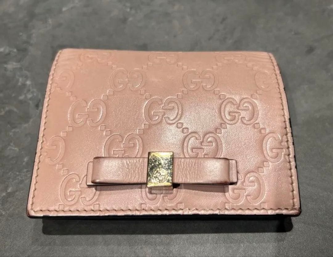 GUCCI グッチ コンパクト財布　カードケース 名刺入れ