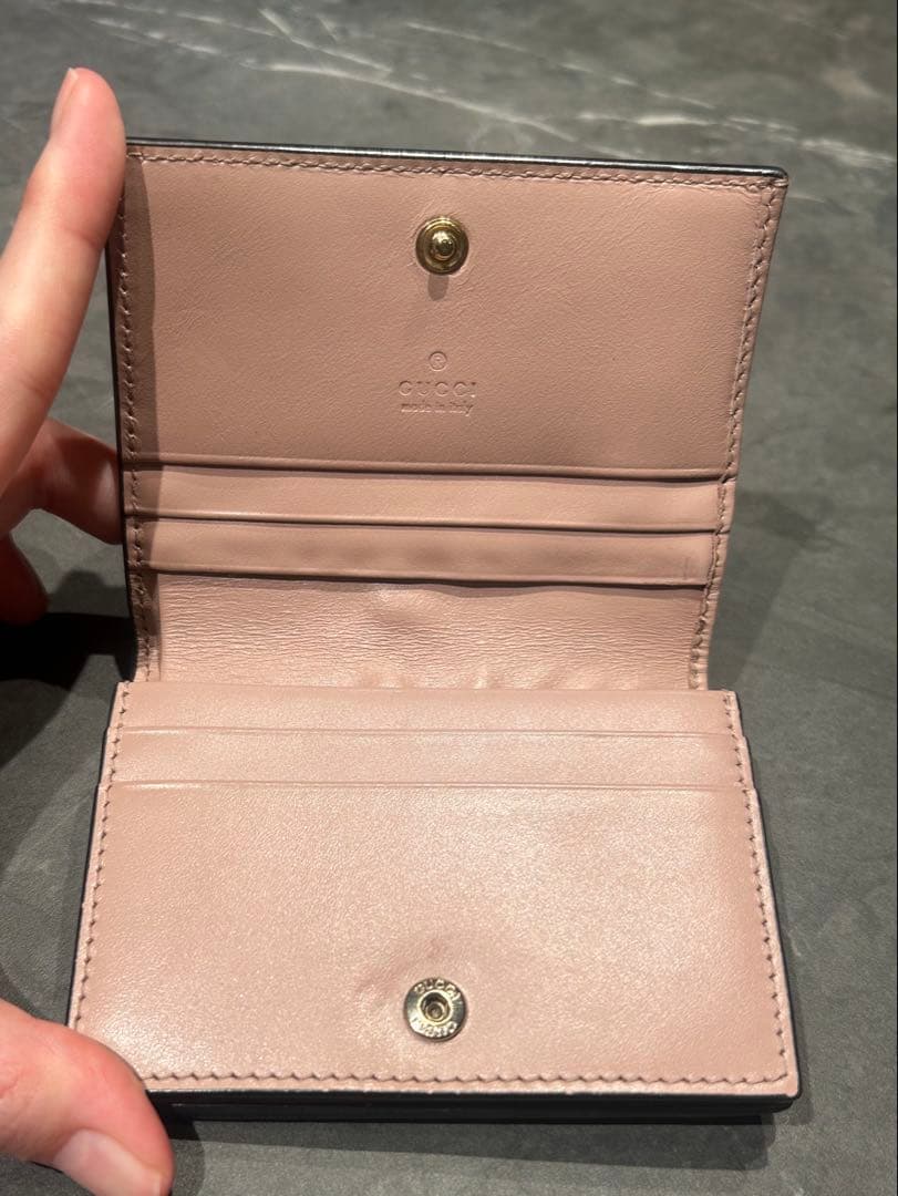 GUCCI グッチ コンパクト財布　カードケース 名刺入れ