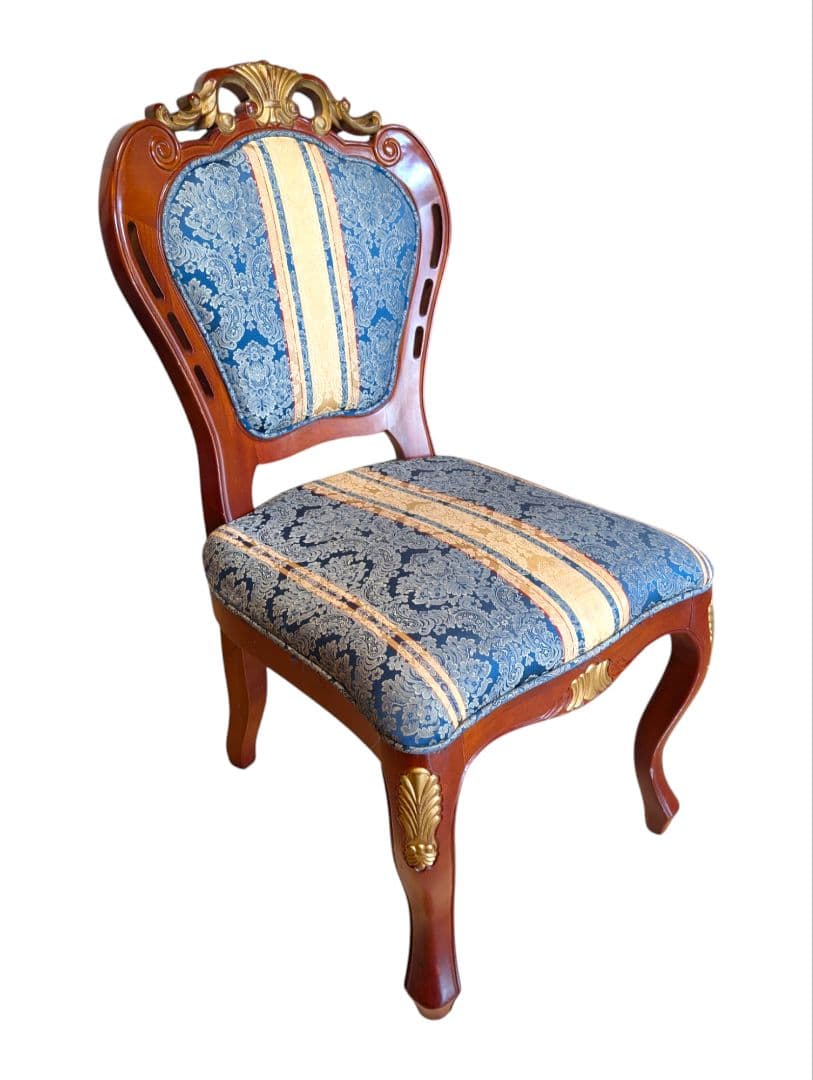 猫脚 ダイニングチェア アンティーク ヨーロッパ風 2脚セット②