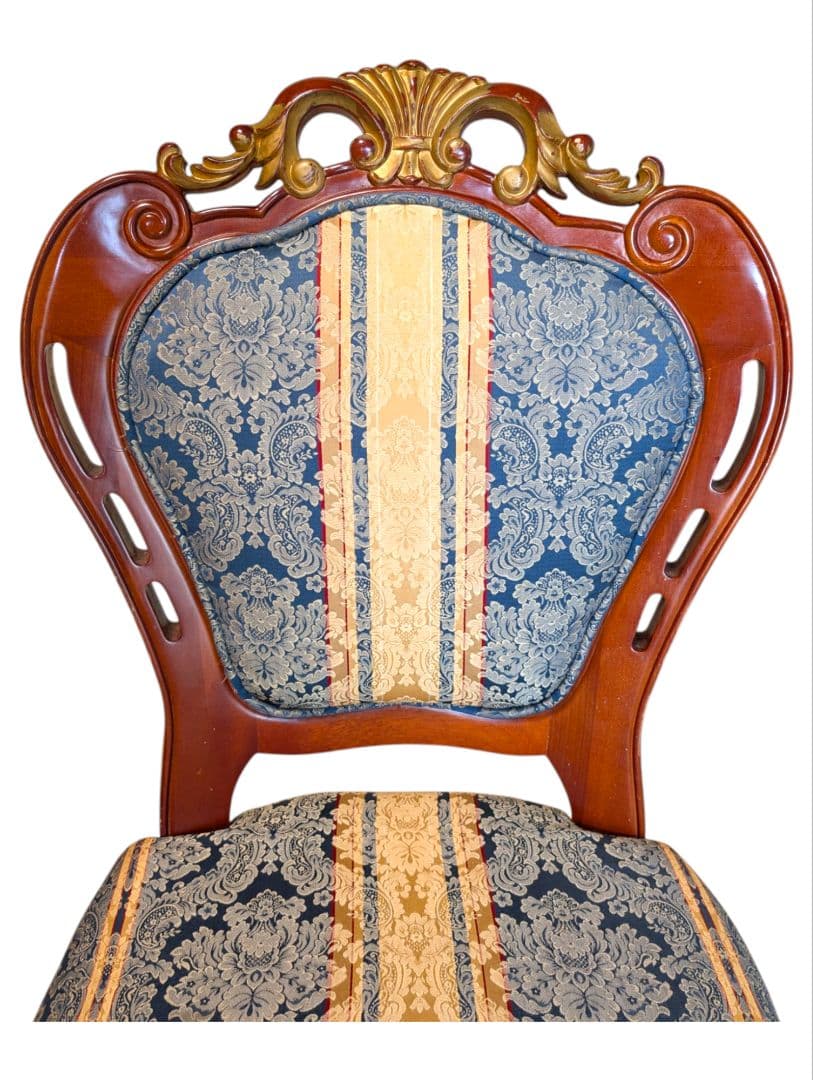 猫脚 ダイニングチェア アンティーク ヨーロッパ風 2脚セット②