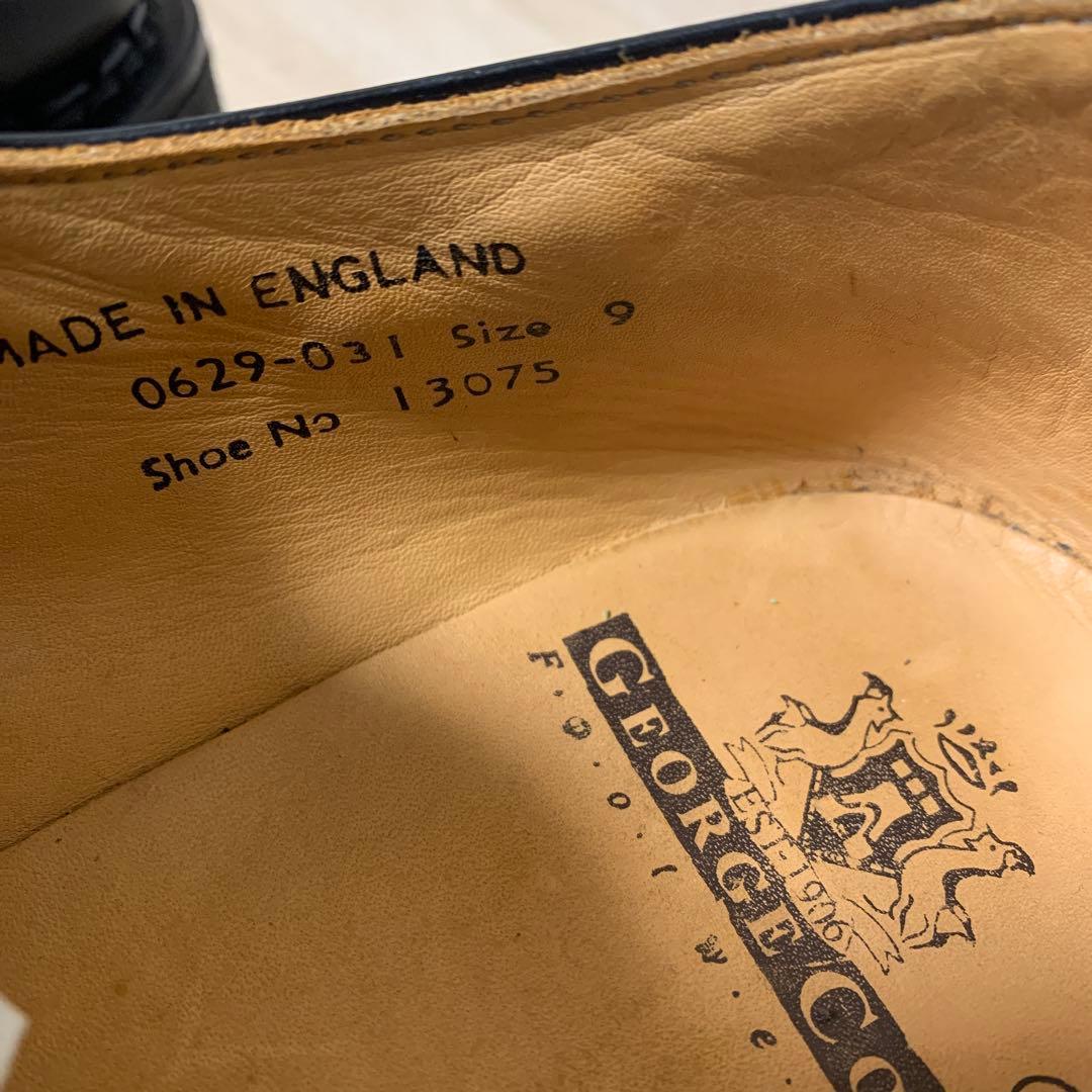 おすすめ品 e coxラバーソール(UK9)BK全体にきれいな中古美品