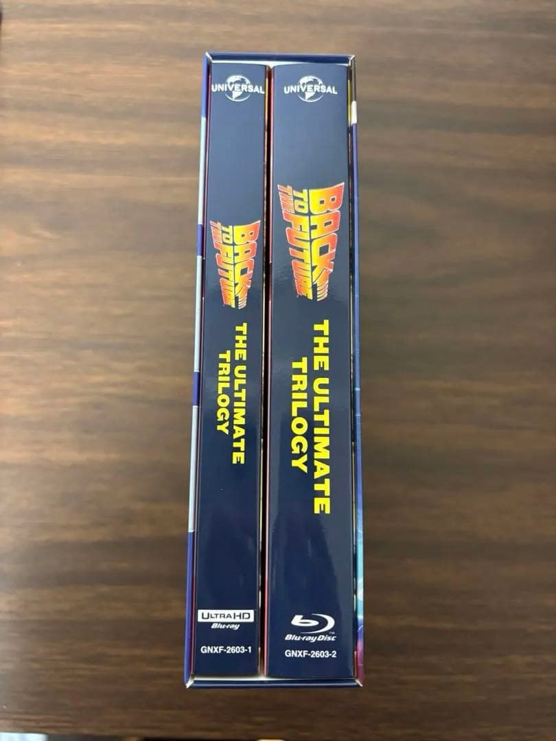 4k uhd Blu-rayバックトゥザフューチャー トリロジー 35th
