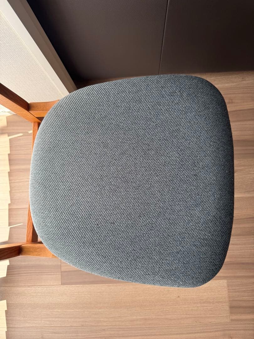 【-ihc】UNICO(ウニコ) ダイニングチェア　ネイビー①②